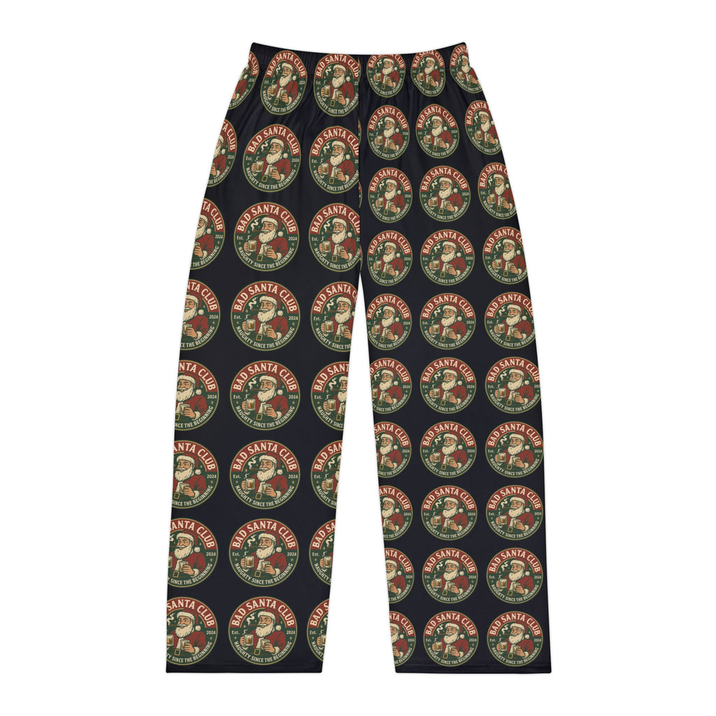 Christmas Santa Seal Pajama Pants – Vintage Holiday Men's Sleepwear